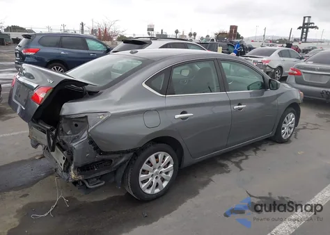2017 Nissan Sentra Sv z USA, uszkodzony, nr VIN 3N1AB7AP4HL695393